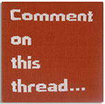 knit on canvas, Ben Cuevas