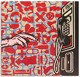 dime dropper (red & blue)