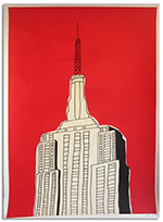red empire state bldg