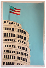 blue capitol records- right side