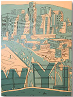 marz jr, hollywood triptych (center) marz jr, hollywood triptych (center)