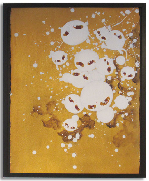 konomoda universe (acrylic on paper)